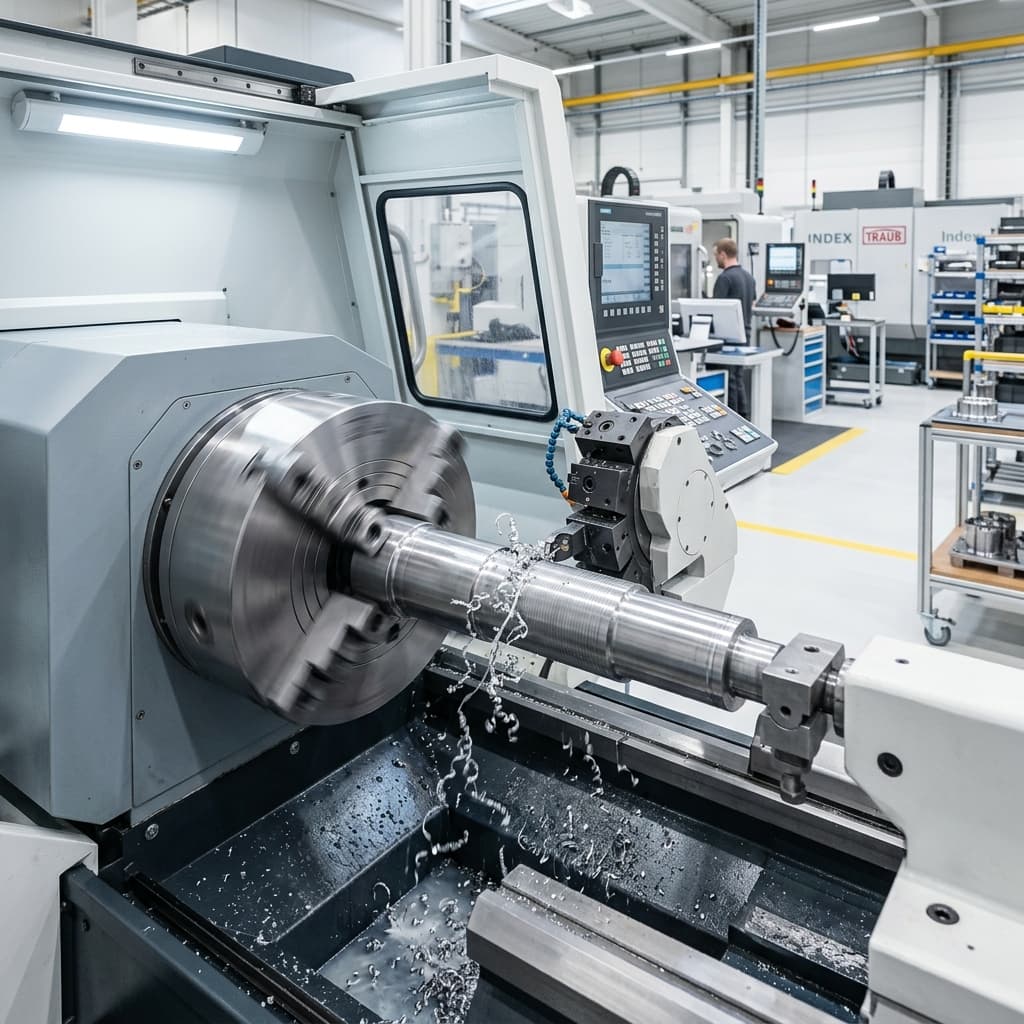 Precision CNC and VMC machining setup showcase